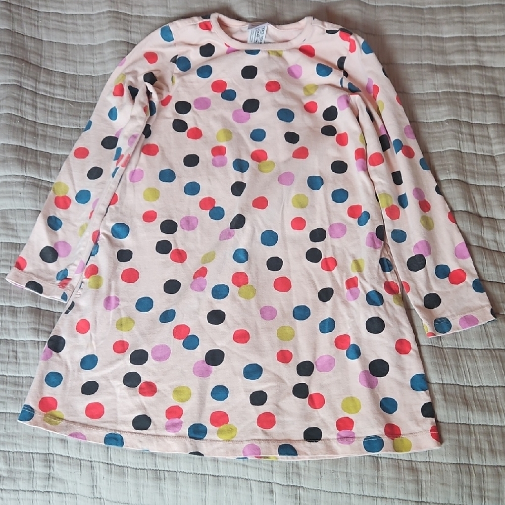 Hanna Andersson Pink and Green Dress